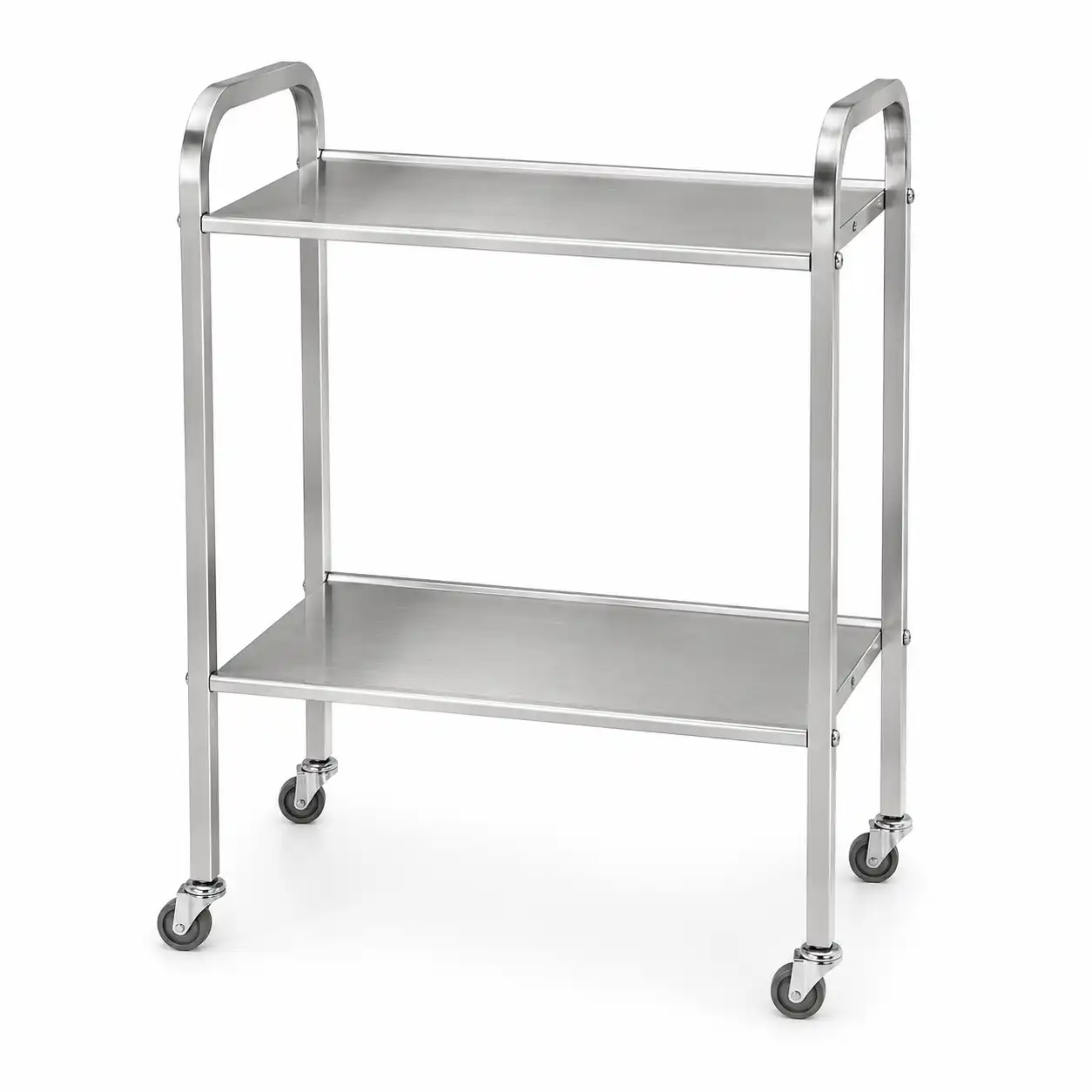 Τραπέζι INOX Με 2 Ράφια 1092