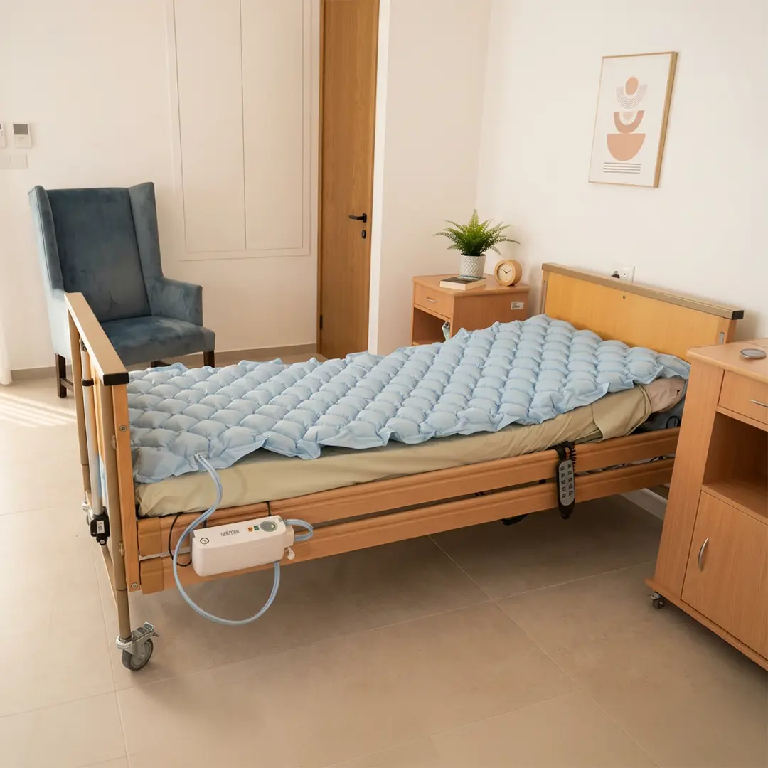 Σετ Στρώμα Αερόστρωμα Κατακλίσεων με Κυψέλες και Αεραντλία - Image 3
