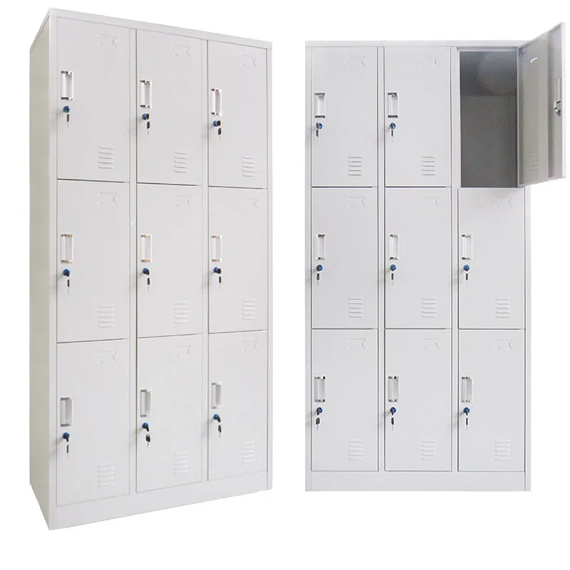 Μεταλλική Ντουλάπα - Φοριαμός (Locker) 90x45x185cm 9 Θέσεων