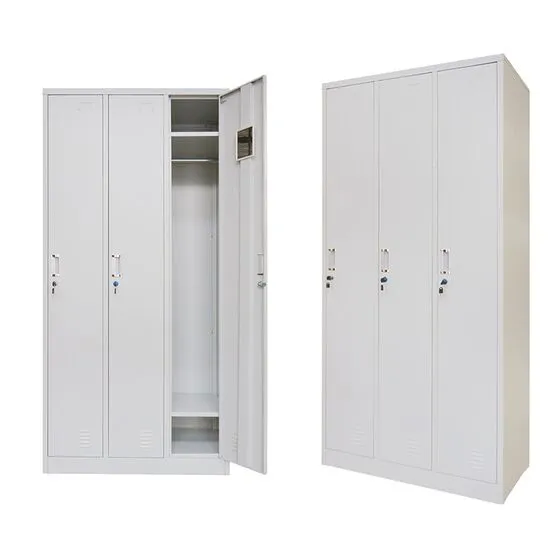 Μεταλλική Ντουλάπα - Φοριαμός - Ιματιοθήκη (Locker) 90x45x185cm 3φυλλη